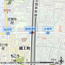 石川県小松市新鍛冶町周辺の地図