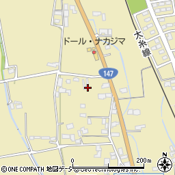 長野県北安曇郡松川村6543周辺の地図