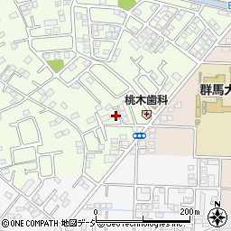 群馬県前橋市下細井町609周辺の地図