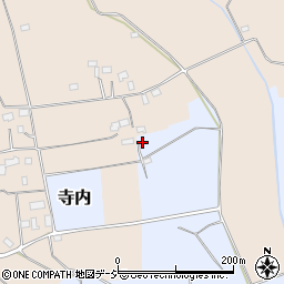 栃木県真岡市寺内445周辺の地図