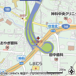 長野県上田市住吉348-15周辺の地図
