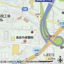 長野県上田市住吉546-2周辺の地図