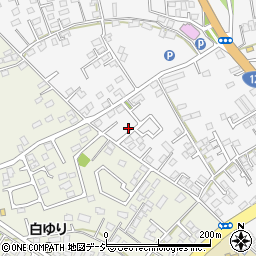 茨城県水戸市渡里町3317周辺の地図