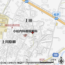 長野県上田市上田1491-3周辺の地図