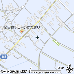 栃木県真岡市東大島1114周辺の地図