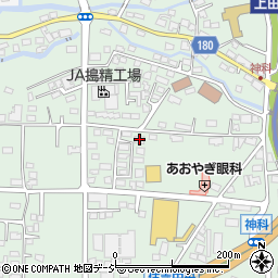 長野県上田市住吉570-1周辺の地図