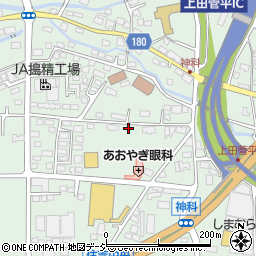 長野県上田市住吉575-4周辺の地図