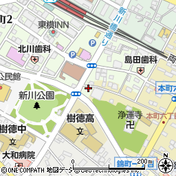 株式会社フライングガーデン　桐生事務所周辺の地図