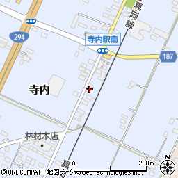 栃木県真岡市寺内827-10周辺の地図