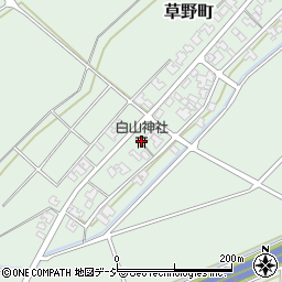 石川県小松市草野町チ20周辺の地図