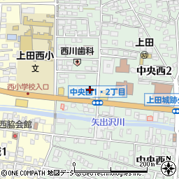 上田信用金庫常磐城支店周辺の地図