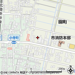 石川県小松市園町ロ周辺の地図