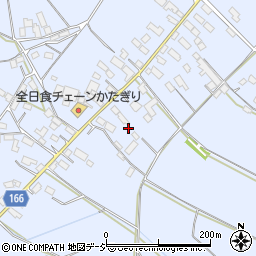 栃木県真岡市東大島1115-2周辺の地図