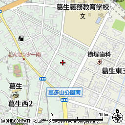 ＮＴＴ葛生電報電話局周辺の地図