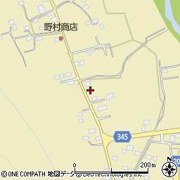 栃木県佐野市船越町2050周辺の地図