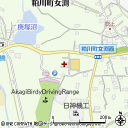 群馬県前橋市粕川町深津1613周辺の地図