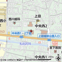 長野家庭裁判所上田支部周辺の地図