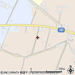 栃木県真岡市大和田595周辺の地図