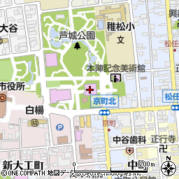 小松市立博物館周辺の地図