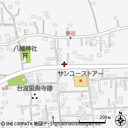 飯田獣医科渡里診療所周辺の地図
