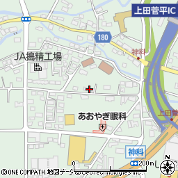 長野県上田市住吉568-9周辺の地図
