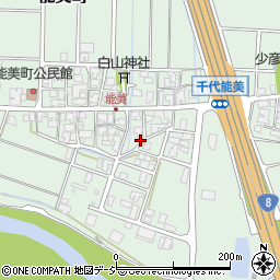 石川県小松市能美町イ15周辺の地図