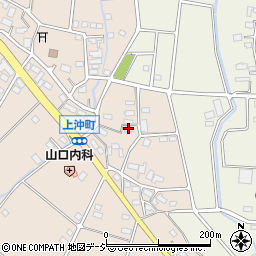 群馬県前橋市上沖町548周辺の地図