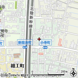 石川県小松市小寺町乙121周辺の地図