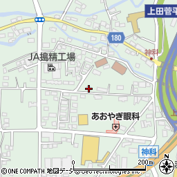 長野県上田市住吉568-11周辺の地図