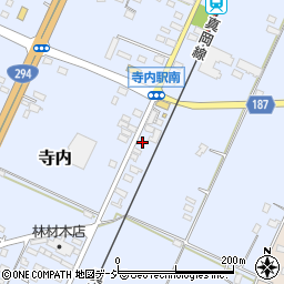 栃木県真岡市寺内827-7周辺の地図
