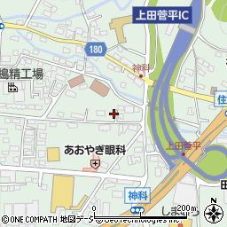 長野県上田市住吉549-5周辺の地図