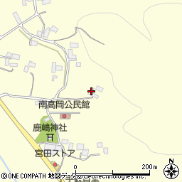 栃木県真岡市南高岡489周辺の地図