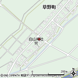 石川県小松市草野町チ23周辺の地図