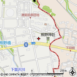 群馬県前橋市青梨子町1366周辺の地図