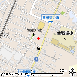 栃木県栃木市都賀町合戦場808周辺の地図