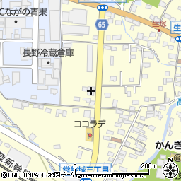シンワアドヴァンス上田支店周辺の地図