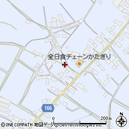 栃木県真岡市東大島1245周辺の地図