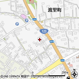 茨城県水戸市渡里町3230周辺の地図
