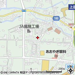 長野県上田市住吉561-7周辺の地図