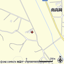 栃木県真岡市南高岡710周辺の地図