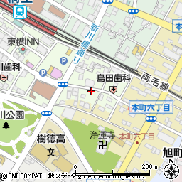 在日本朝鮮群馬県桐生地域商工会周辺の地図
