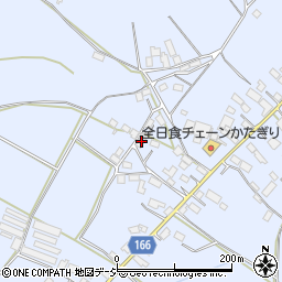 栃木県真岡市東大島1247周辺の地図