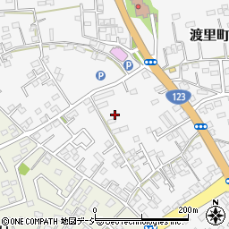 茨城県水戸市渡里町3317-3周辺の地図