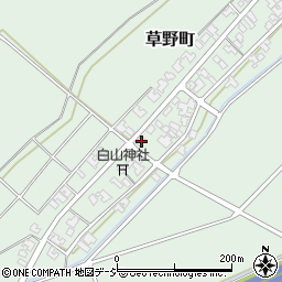 石川県小松市草野町チ25周辺の地図