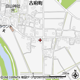 石川県小松市古府町酉周辺の地図