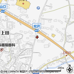 セブンイレブン上田バイパス店周辺の地図