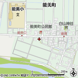 石川県小松市能美町イ66周辺の地図