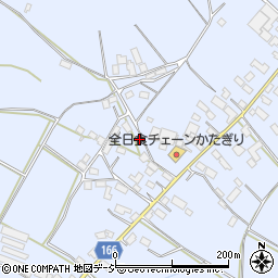 栃木県真岡市東大島1244周辺の地図