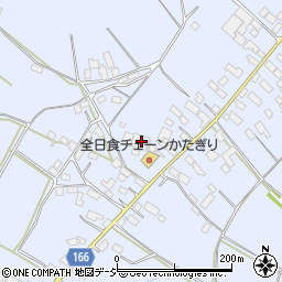 栃木県真岡市東大島1240-2周辺の地図