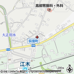 群馬県前橋市荻窪町1236周辺の地図